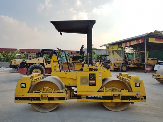 ขายรถบดอัดสั่นสะเทือน 6.5 ตัน Ingersoll Rand DD-65 รถเก่านอกสวย นำเข้าจากประเทศอเมริกาแท้ ไม่เคยใช้งานในไทย