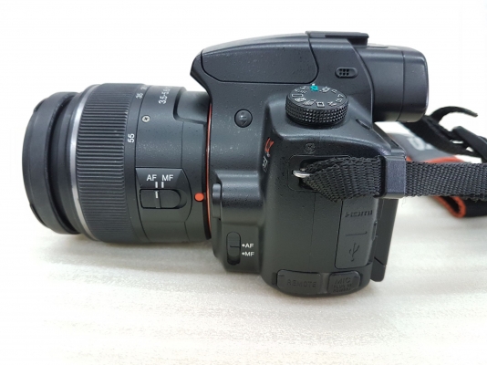กล้อง SONY รุ่น SLT-A37 สีดำ กล้องดิจิตอล DSLT 16.1 MP กระเป๋า ที่ชาร์ท เมม 8 GB สภาพใหม่ ส่งฟรี