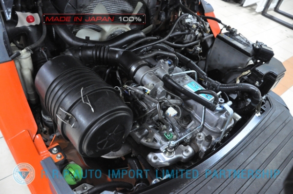 ขายรถโฟล์คลิฟท์มือสอง TOYOTA รุ่น 8FGJ35-30975 นำเข้าจากประเทศญี่ปุ่น 100\% ไม่เคยใช้งานในไทย