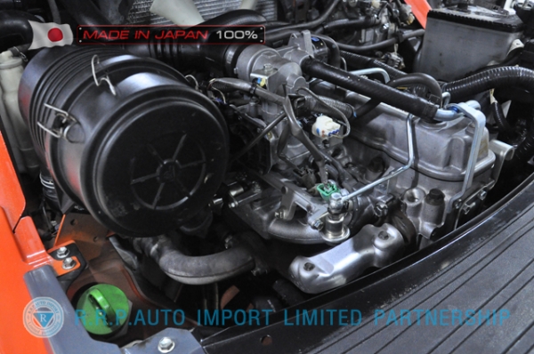 ขายรถโฟล์คลิฟท์มือสอง TOYOTA รุ่น 8FGJ35-30975 นำเข้าจากประเทศญี่ปุ่น 100\% ไม่เคยใช้งานในไทย