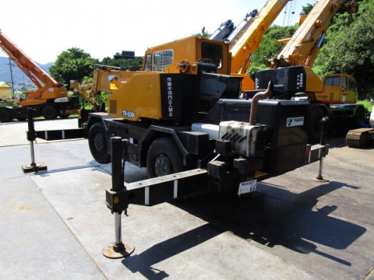 ขายรถเครน 8 ตัน 4 ล้อ TADANO TR80M-1 year1993 มาถึงเมืองไทย กย.60
