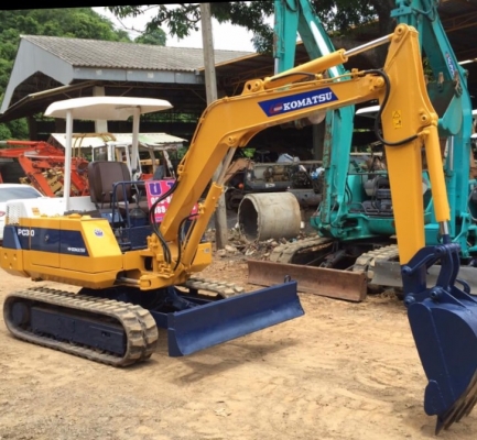 ขายรถขุดแบคโฮKOMATSU PC30รุ่น6เก่านอกแท้(ญี่ปุ่น)เอกสารแจ้งจำหน่ายหนังสือมอบอำนาจ(โอนลอยไม่เคยใช้งานในไทยคับ)