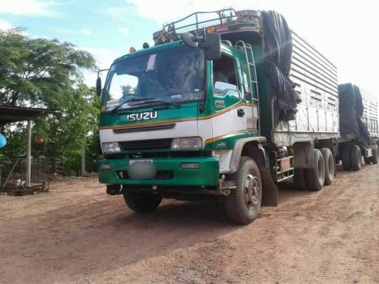 ขาย 1,690,000 ISUZU DECA 270 แรง EURO 2 ปี 46 (แม่ดั้ม-ลูกดั้ม 2 คาน ) หัวบาง ยางดี คัสชีสวย เอกสารเ