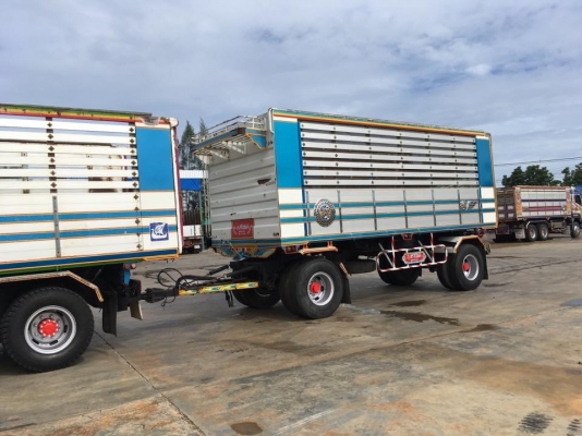Hino mega เครื่อง 260 ปี 47 ดั้มพ์แม่ลูก 2 เพลา สภาพสวยเดิมบางพร้อมใช้ ยางดี