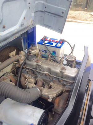 ขายรถยกโฟร์คลิฟท์ยี่ห้อKOMAT'SU ดีเซล  สูง 3 เมตร