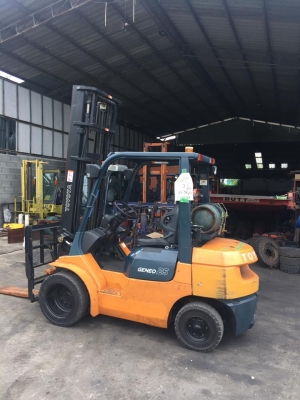 ขาย TOYOTA 7FG25  เสา 4.5 เมตร งาฮิ้ง รถมือ 2 นำเข้าจากประเทศญี่ปุ่น ไม่เคยผ่านการใช้งานในไทย 100\%