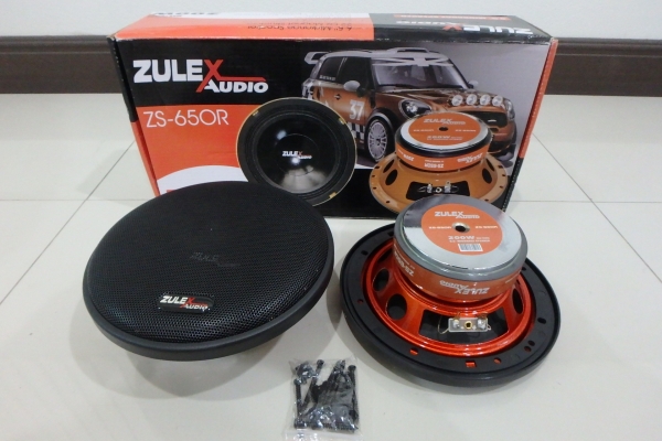 ลำโพงรถยนต์ Zulex 6.5 นิ้ว รุ่น ZS-650R ของใหม่ 1 คู่ ขายถูก