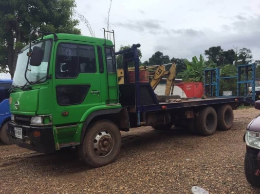 ขาย 695,000 บาท HINO PROFIA 2 เพลา (หางขึ้น 200 ได้) เครื่อง EK100-260 แรง เกียร์ฟูลเลอร์ หัวบาง ยาง