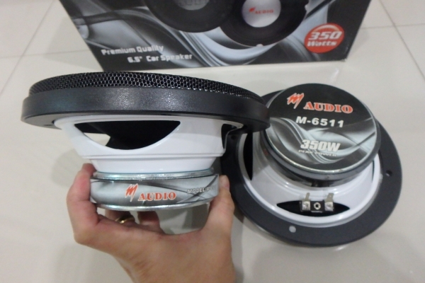 ลำโพงรถยนต์ M Audio 6.5 นิ้ว 350W รุ่น M-6533 ของใหม่ 1 คู่ ขายถูก ลำโพงรถยนต์ M Audio 6.5 นิ้ว 350W รุ่น M-6533 ของใหม่ 1 คู่ ขายถูก
