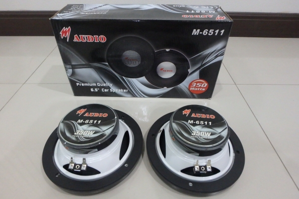 ลำโพงรถยนต์ M Audio 6.5 นิ้ว 350W รุ่น M-6533 ของใหม่ 1 คู่ ขายถูก ลำโพงรถยนต์ M Audio 6.5 นิ้ว 350W รุ่น M-6533 ของใหม่ 1 คู่ ขายถูก