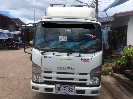 Isuzu NMR 130แรง หัวตึกห้างแท้ปี54 ยาว4.3 ตุ้แห้ง เล่มพร้อมโอน