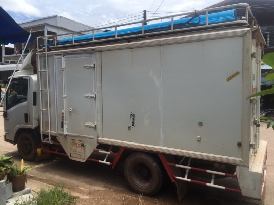 Isuzu NMR 130แรง หัวตึกห้างแท้ปี54 ยาว4.3 ตุ้แห้ง เล่มพร้อมโอน