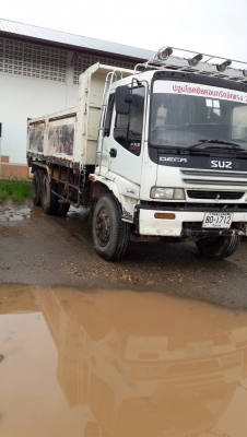 ขายด่วน รถสิบล้อสองเพลาดั้มพ์ พ่วงแม่-ลูก isuzu deca 270 ยูโร2 สภาพดี พร้อมใช้งาน เอกสารพร้อม