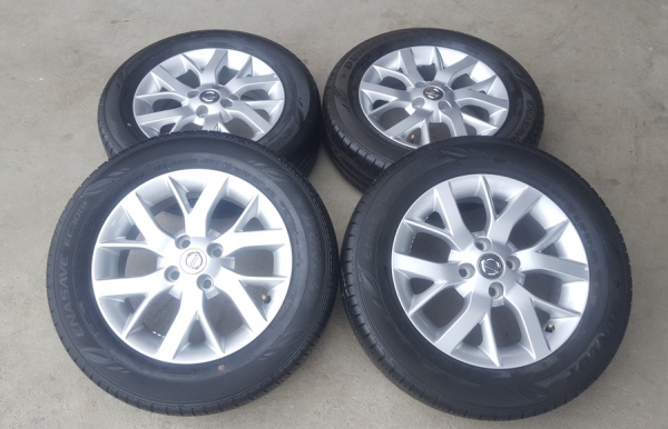 ายล้อ Nissan Almera MC15 ยางปี15 4 ล้อ