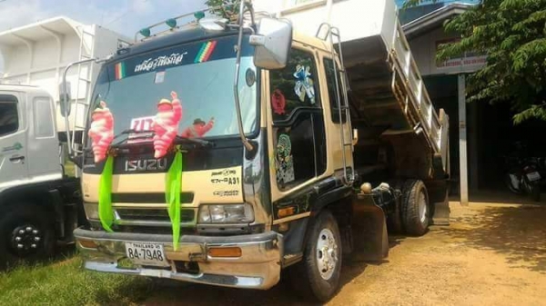 กรุณากรอกรายละเอียด... ขายครับ 6 ล้อดัมพ์ Isuzu Deca 195 เครื่อง 6HH1 สภาพพร้อมใช้งาน เอกสารเล่มทะเบ