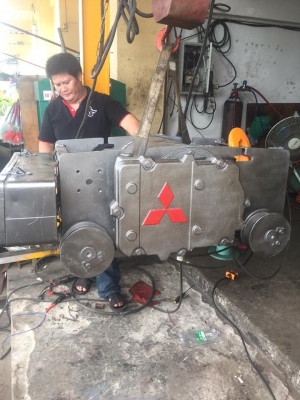 รอกสลิงไฟฟ้า mitsubishi 2.8 ตัน. ยกสูง 6 เมตร 1 สปีด.ไฟ 380 v 3 เฟส  เก่าญี่ปุ่นแท้มือสองบิ้วแล้วพร้อมใช้งานครับ. รับประกัน 1 ปี