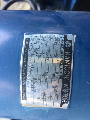 รอกสลิงไฟฟ้า KAMUCHI 1 ตัน ยกสูง 6 เมตร 4 ทิศทาง เก่าญี่ปุ่นแท้ ไม่เคยใช้งานในไทย อุปกรณ์ครบ ระบไฟสวยๆ สีเดิมๆครับ แปลงไฟ 380 V 3 เฟส พร้อมใช้งาน รอกสลิงไฟฟ้า KAMUCHI 1 ตัน ยกสูง 6 เมตร 4 ทิศทาง เก่าญี่ปุ่นแท้ ไม่เคยใช้งานในไทย อุปกรณ์ครบ ระบไฟสวยๆ สีเดิมๆครับ แปลงไฟ 380 V 3 เฟส พร้อมใช้งาน