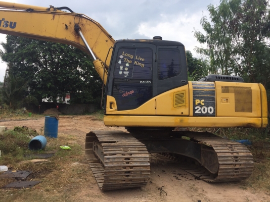 รถขุดpc200-7 ปี2006..เล่มทะเบียน รถเดิม แห้ง ช่วงล่างสวย เอวแน่นๆ