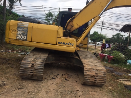 รถขุดpc200-7 ปี2006..เล่มทะเบียน รถเดิม แห้ง ช่วงล่างสวย เอวแน่นๆ