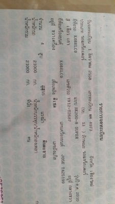 ขายKobelco sk200m8yn12สภาพพร้อมใช้ ติดต่อคุณอ๊อฟพิจิตร086-737-9991