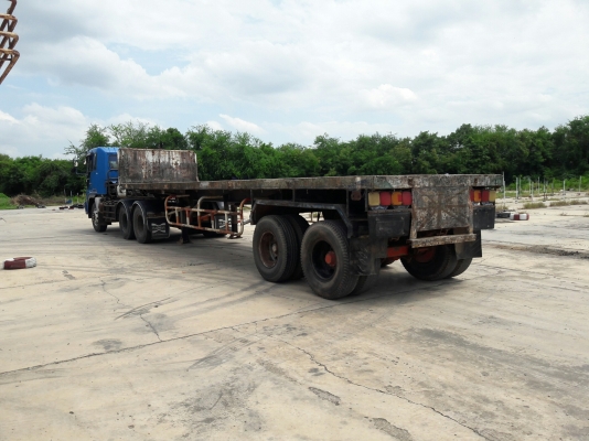 10 ล้อหัวลาก HINO พร้อมหางพื้นเรียบ รุ่น ZM500 เครื่องนิสสัน 6 สูบ 250 แรง