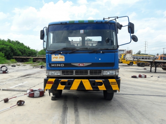 10 ล้อหัวลาก HINO พร้อมหางพื้นเรียบ รุ่น ZM500 เครื่องนิสสัน 6 สูบ 250 แรง