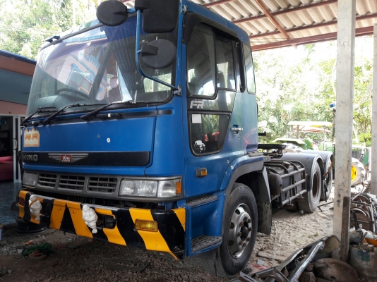 10 ล้อหัวลาก HINO พร้อมหางพื้นเรียบ รุ่น ZM500 เครื่องนิสสัน 6 สูบ 250 แรง