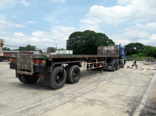 10 ล้อหัวลาก HINO พร้อมหางพื้นเรียบ รุ่น ZM500 เครื่องนิสสัน 6 สูบ 250 แรง