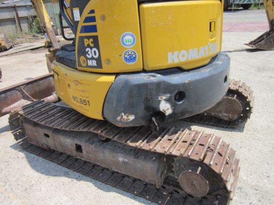 รถขุดมือสองยี่ห้อKOMATSU รุ่นPC30MR-2 สภาพสวยพร้อมใช้งาน ราคาไม่แพง นำเข้าจากประเทศญี่ปุ่นคับ