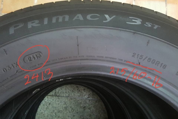 ยางมือ2 215 /60-16 มิชลิน 3ST ปี13 สภาพดี