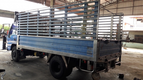 ISUZU Npr71LY52Y เครื่อง 4HG1-130Turbo กระบะสแตนเลส ยางเรเดียล เต็ม ทะเบียนเต็ม ISUZU Npr71LY52Y เครื่อง 4HG1-130Turbo กระบะสแตนเลส ยางเรเดียล เต็ม ทะเบียนเต็ม