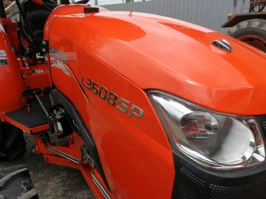 คูโบต้า L3608SP 4 WD  รถเกรด A ใบมีดตราช้าง ผานหลังช้าง  ทำงาน 280 ชั่วโมง