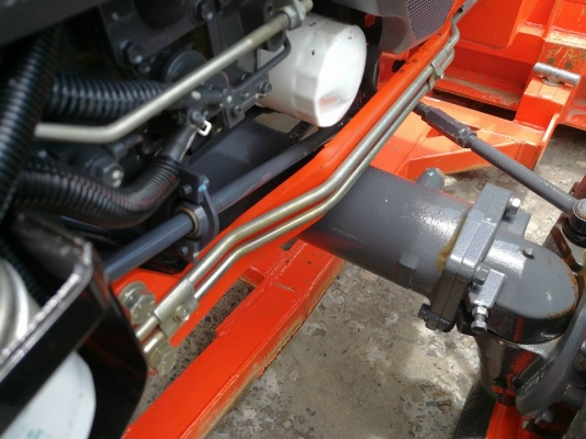 คูโบต้า L3608SP 4 WD  รถเกรด A ใบมีดตราช้าง ผานหลังช้าง  ทำงาน 280 ชั่วโมง