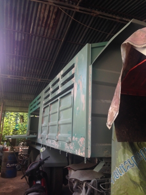 ขายกระบะดั้มมิตรซูต่อใหม่ทั้งลูครบชุดใส่ได้เลยเหล็กหนาอย่างดียกลงเพราะจะวางพื้นเทรนเลอร์บรรทุกรถเกี่ยว