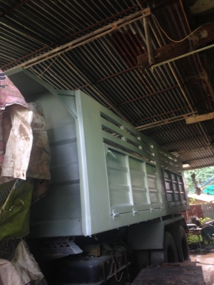 ขายกระบะดั้มมิตรซูต่อใหม่ทั้งลูครบชุดใส่ได้เลยเหล็กหนาอย่างดียกลงเพราะจะวางพื้นเทรนเลอร์บรรทุกรถเกี่ยว