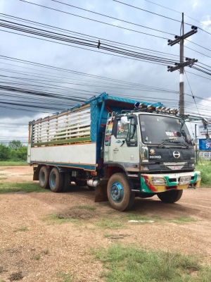 FM3M 240แรง กะบะเหล็ก2เพลา ไม่ดั้ม. พร้อมบาอ้อย. เครื่องเกียดี