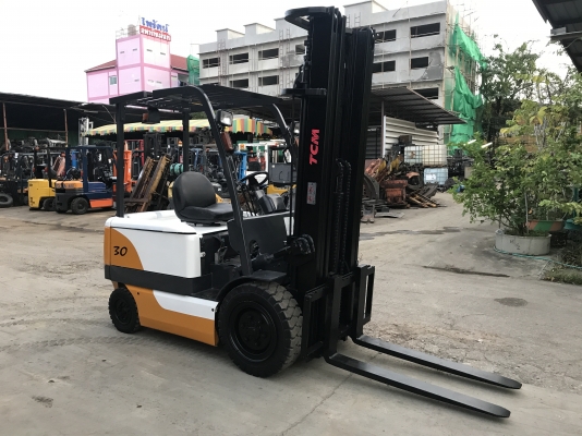 รถยกไฟฟ้า TCM 3 ตัน เสรสูง 6 เมตร