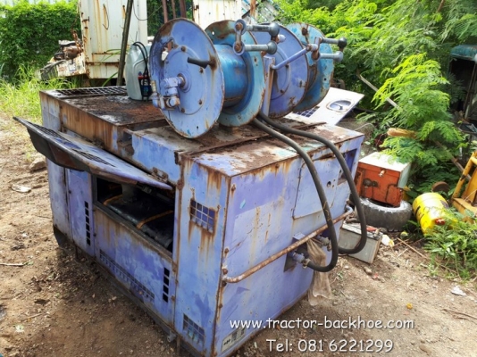 ขาย ปั้มลม KOMATSU EC35ZSB-2 แบบสกรู ลมแรง เก่านอก เทียบเท่า 125 pds พร้อมใช้