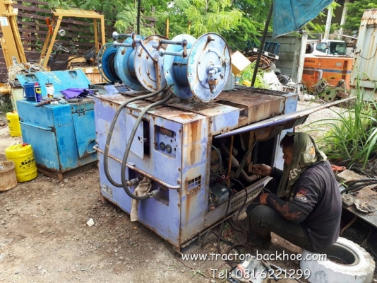 ขาย ปั้มลม KOMATSU EC35ZSB-2 แบบสกรู ลมแรง เก่านอก เทียบเท่า 125 pds พร้อมใช้