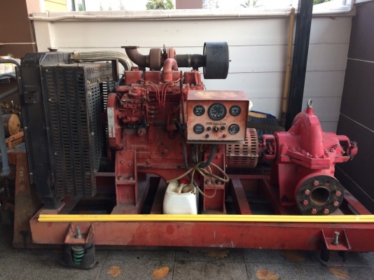 เครื่องปั้มน้ำแรงดัน CUMMINS 4BT