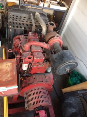 เครื่องปั้มน้ำแรงดัน CUMMINS 4BT