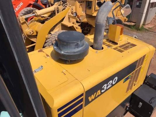 ขายรถตักล้อยาง KOMATSU WA320-6 ปี 2013 รถนอกนำเข้าจากญี่ปุ่น สภาพสวยพร้อมใช้ มีVDOการทำงานครับ