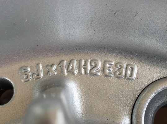 ล้อเล็บสิงห์ขอบ14 สภาพสวย ราคาไม่แพง