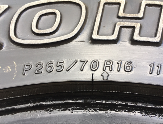 ยาง All Yokohama 265 70 16 ปลายปี15 มี3เส้น ดอกเต็ม ใช้ยาว