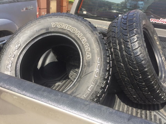 ยาง All Yokohama 265 70 16 ปลายปี15 มี3เส้น ดอกเต็ม ใช้ยาว
