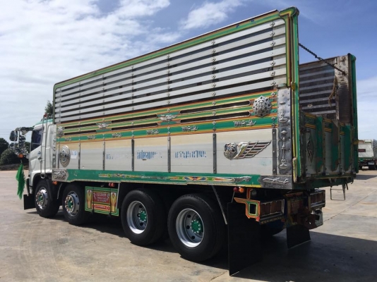 Hino mega เครื่อง 260 ปี 47 ดั้มพ์แม่ลูก 2 เพลา สภาพสวยเดิมบางพร้อมใช้ ยางดี ใส่ของได้ 30 ตัน ราคาขาย 1,870,000 บาท