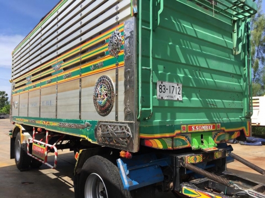 Hino mega เครื่อง 260 ปี 47 ดั้มพ์แม่ลูก 2 เพลา สภาพสวยเดิมบางพร้อมใช้ ยางดี ใส่ของได้ 30 ตัน ราคาขาย 1,870,000 บาท