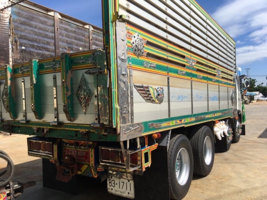 Hino mega เครื่อง 260 ปี 47 ดั้มพ์แม่ลูก 2 เพลา สภาพสวยเดิมบางพร้อมใช้ ยางดี ใส่ของได้ 30 ตัน ราคาขาย 1,870,000 บาท
