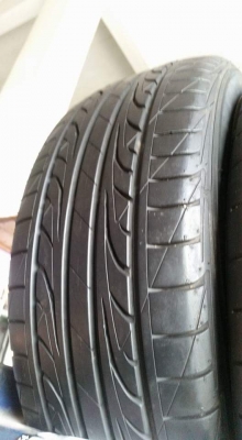 Dunlop มี1เส้น 205-55R16 ยางดอกป้ายแดงปี15