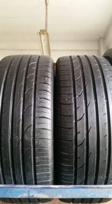 Continental มี2เส้น 205-55R16 ยางดอกเต็ม